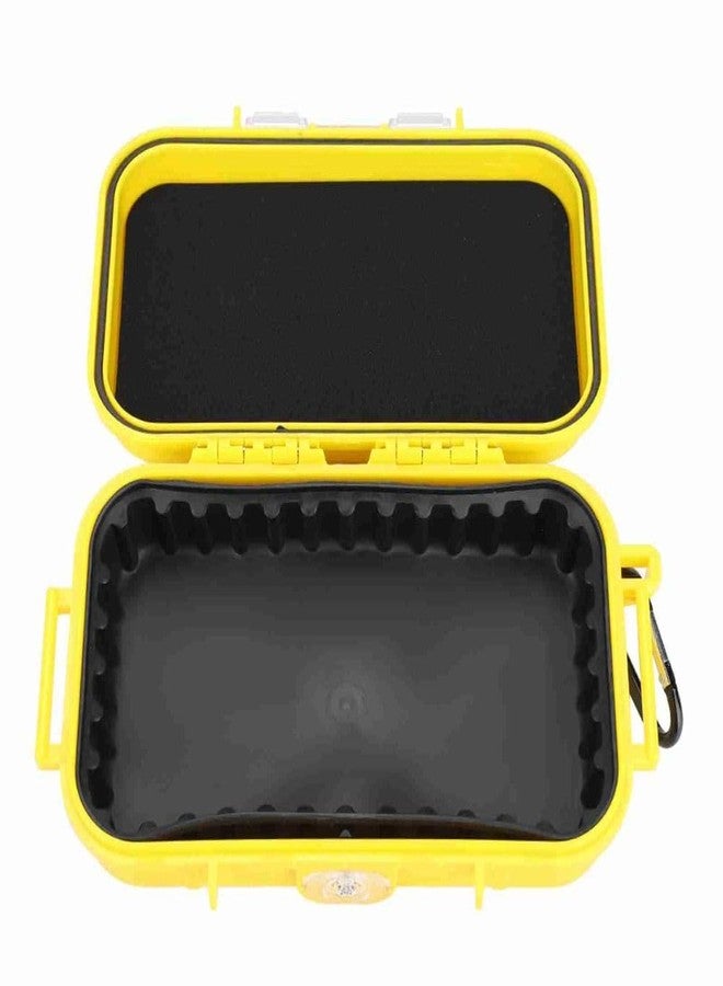 Chiffonade Water proof Dry Box, ABS/PC Shockproof Storage Case for Marine Fishfinder & Outdoor Water Sports,19x12x5cm(Yellow) - Image 5