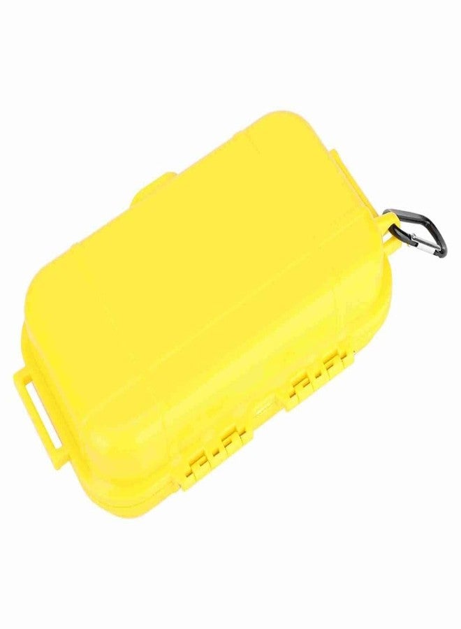 Chiffonade Water proof Dry Box, ABS/PC Shockproof Storage Case for Marine Fishfinder & Outdoor Water Sports,19x12x5cm(Yellow) - Image 3