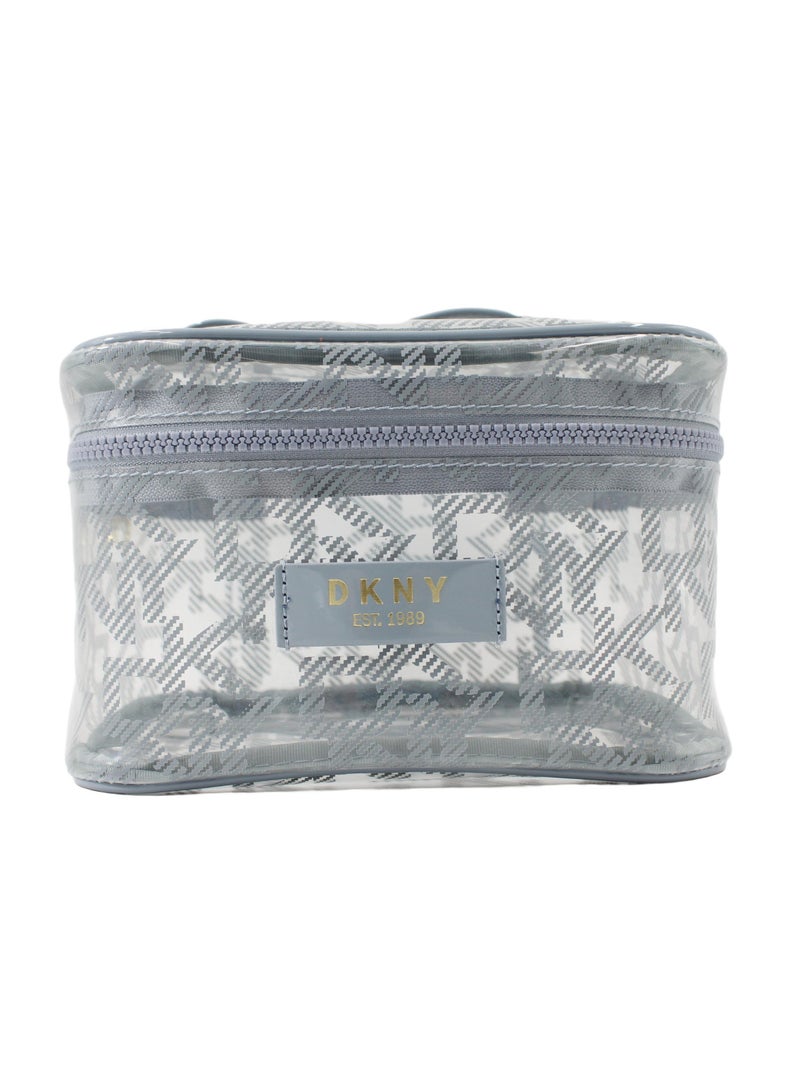 دكني حقيبة مستحضرات التجميل لوسيد دريم ترين من دي كيه إن واي، حقيبة مكياج للسفر صغيرة، حقيبة تخزين صغيرة خفيفة الوزن لمستحضرات التجميل، حقيبة مكياج صغيرة، حقيبة أدوات الزينة للسفر - Image 1