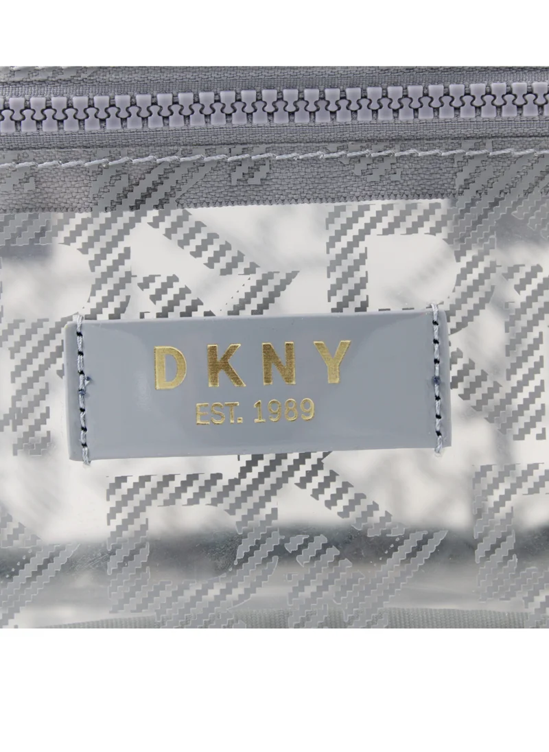 DKNY DKNY Lucid Dream Train Case Cosmetic Bag, Travel Make up Bag Small, Small Lightweight Cosmetic Bag Storage Bag, Small Makeup Bag, Travel Toiletry Bag