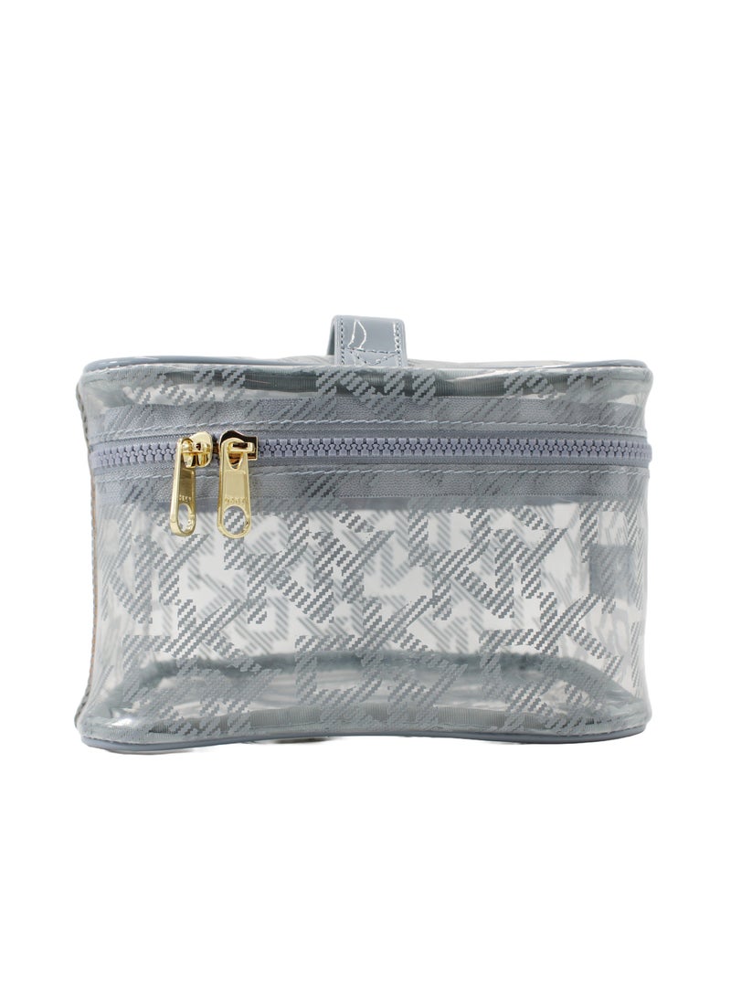 دكني حقيبة مستحضرات التجميل لوسيد دريم ترين من دي كيه إن واي، حقيبة مكياج للسفر صغيرة، حقيبة تخزين صغيرة خفيفة الوزن لمستحضرات التجميل، حقيبة مكياج صغيرة، حقيبة أدوات الزينة للسفر - Image 3