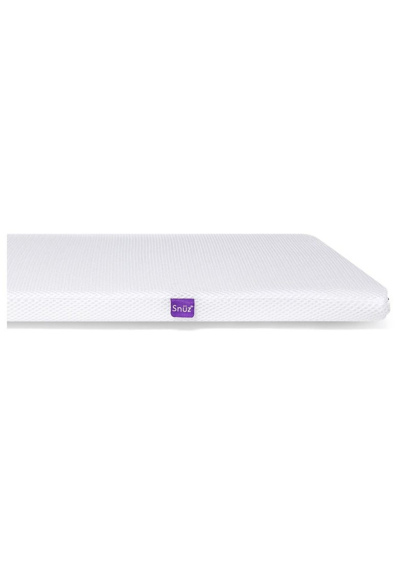 Snuz - Podd 4 Crib Mattress, 3D Breathable Mesh Surface, Firm Support For Baby, Infant And Baby, Suitable From 0 To 6 Months , Size 40X75.5X3Cm - Image 1