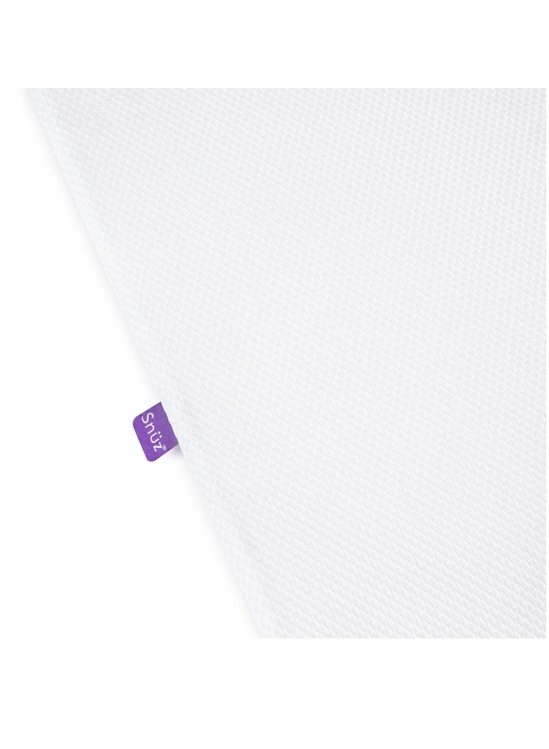 Snuz Podd 4 Crib Mattress, 3D Breathable Mesh Surface, Firm Support For Baby, Infant And Baby, Suitable From 0 To 6 Months , Size 40X75.5X3Cm