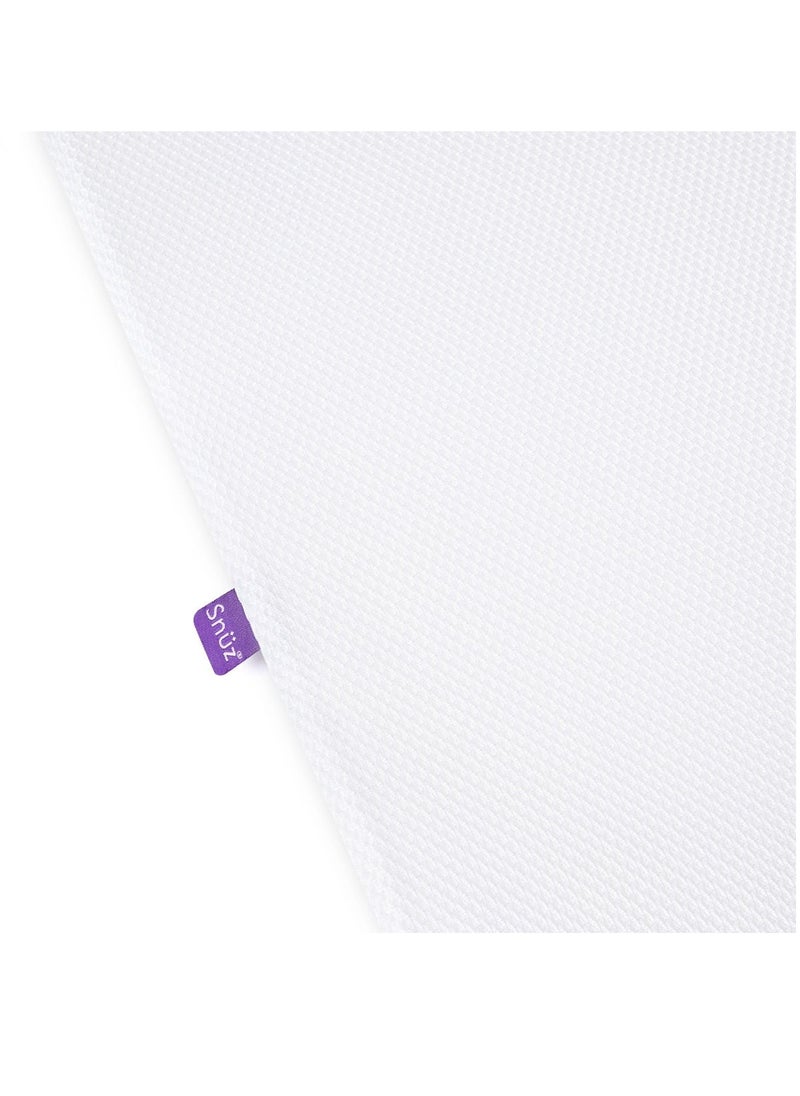 Snuz - Podd 4 Crib Mattress, 3D Breathable Mesh Surface, Firm Support For Baby, Infant And Baby, Suitable From 0 To 6 Months , Size 40X75.5X3Cm - Image 1