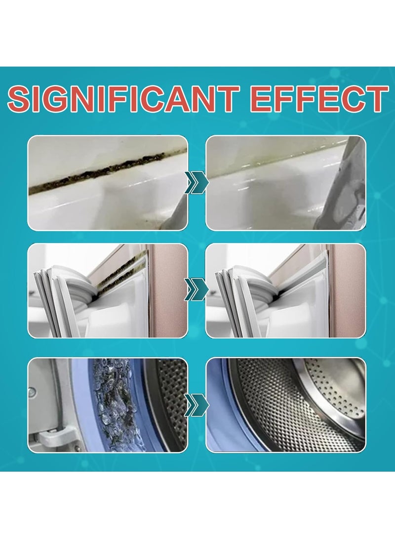 Suntown جل مزيل العفن 2 قطعة، منظف العفن والفطريات للأجهزة المنزلية/الثلاجة/حوض المطبخ/الحمام، 150 مل سعة كبيرة لجل مزيل العفن للبلاط/الجدران - Image 5