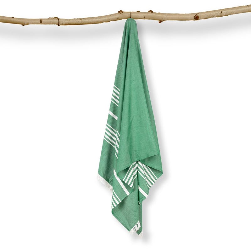 Mush 100 Bamboo Large Bath Towel Ultra Soft Absorbent Light Weight Quick Dry Towel for Bath Travel Gym Beach Pool and Yoga 29 x 59 Inches 75 X 150 cms Set of 1 Dark Green - Image 4
