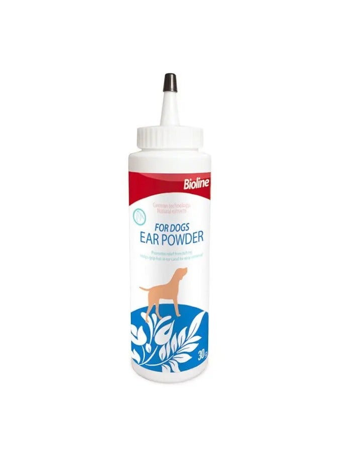 بايولاين Bioline Ear Powder For Dogs 30g[Volume - 30ml]