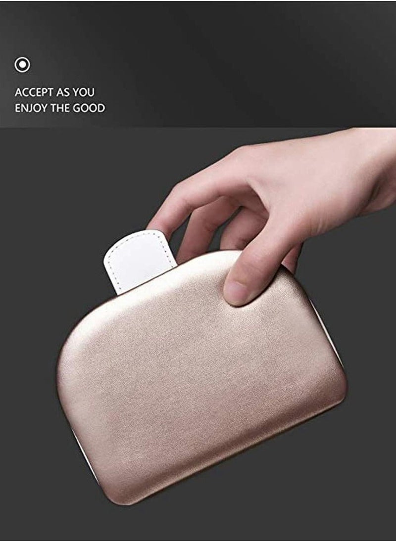 KASTWAVE - Small Jewellery Organizer Case Travel Box PU Leather Portable Storage Case for Rings, Earring, Necklaces- Great Gift for Girl Women - Image 1