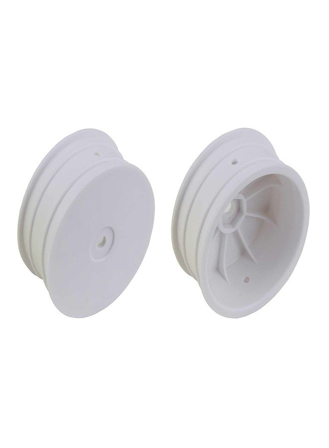 Team Associated 4 Wheel Drive Front Wheels 2.2 12mm hex +1.5mm White ASC92362 RC Tire