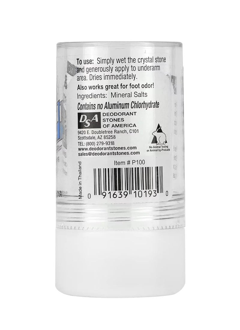 Thai Deodorant Stone - Thai Deodorant Stone Pure & Natural Crystal Deodorant Stone 4.25 oz (120 g) - Image 1