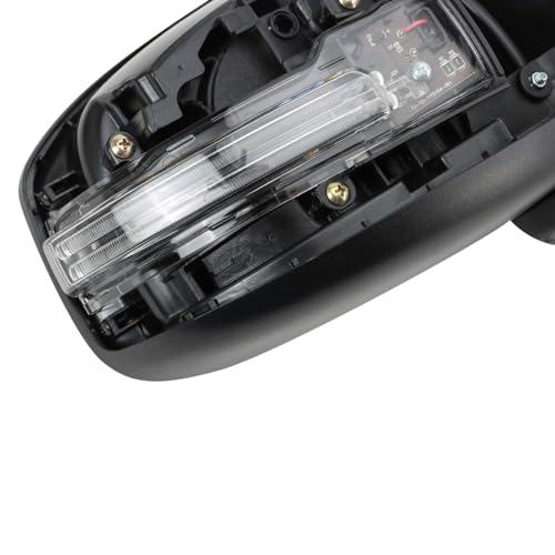 TRQ Driver & Passenger Side Mirror Set without Heat Compatible with 2015-2022 Mitsubishi Mirage 2017-2022 Mirage G4 MI1320148 MI1321148 - Image 5