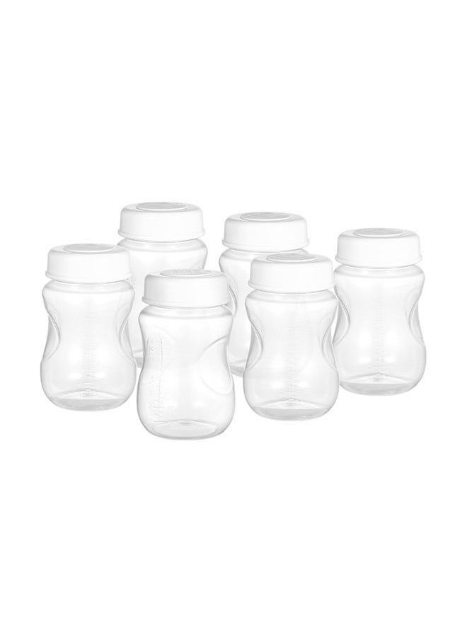 6-Piece Breastmilk Bottles With Lids - pzsku/Z9260B09DED2DD285EBEBZ/45/_/1688545796/72b646aa-4113-4c2f-bcb7-1bb8c7310779