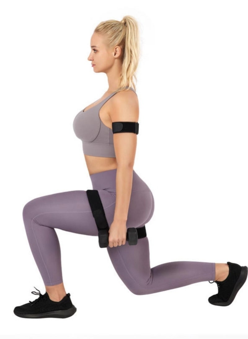 1 Pairs Bands Occlusion For Glutes Workout Blood Flow Restriction Booty Bands - Image 2
