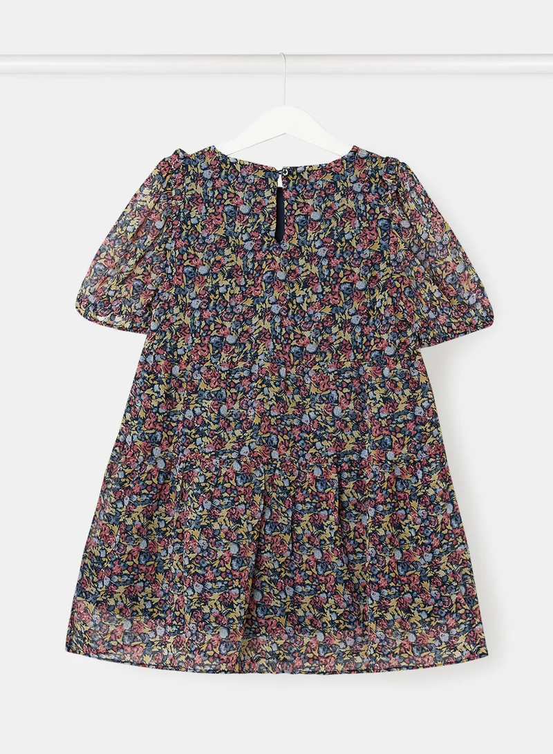 نيم ات Girls Printed Dress