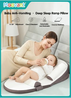 Breathable Baby Nursery Pillow, Baby Crib Wedge Pillow, Newborn Feeding Pillows, Ergonomic Anti Vomiting Pillow Breastfeeding Sleeping Pillow Side Rails to Prevent Infant From Falling - pzsku/Z9260B79E3F2E73462E9AZ/45/_/1729926080/a8428643-23c0-4b03-9aed-455b93b98f1c