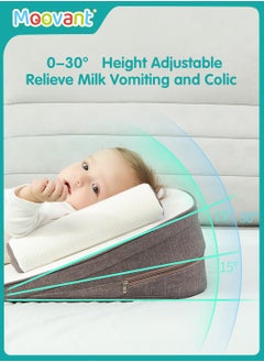 Breathable Baby Nursery Pillow, Baby Crib Wedge Pillow, Newborn Feeding Pillows, Ergonomic Anti Vomiting Pillow Breastfeeding Sleeping Pillow Side Rails to Prevent Infant From Falling - pzsku/Z9260B79E3F2E73462E9AZ/45/_/1729926081/201ddda0-50a4-4872-a93a-cf585c9e0bfd