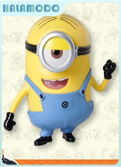 HALAMODO Despicable Me: 3 - Piece Set of Minions Bob, Kevin, and Stuart - Dolls, Figurines, and Hand - painted Models. Ideal Desktop Decoration, Children's Toy, and Indoor Ornament  - Image 3