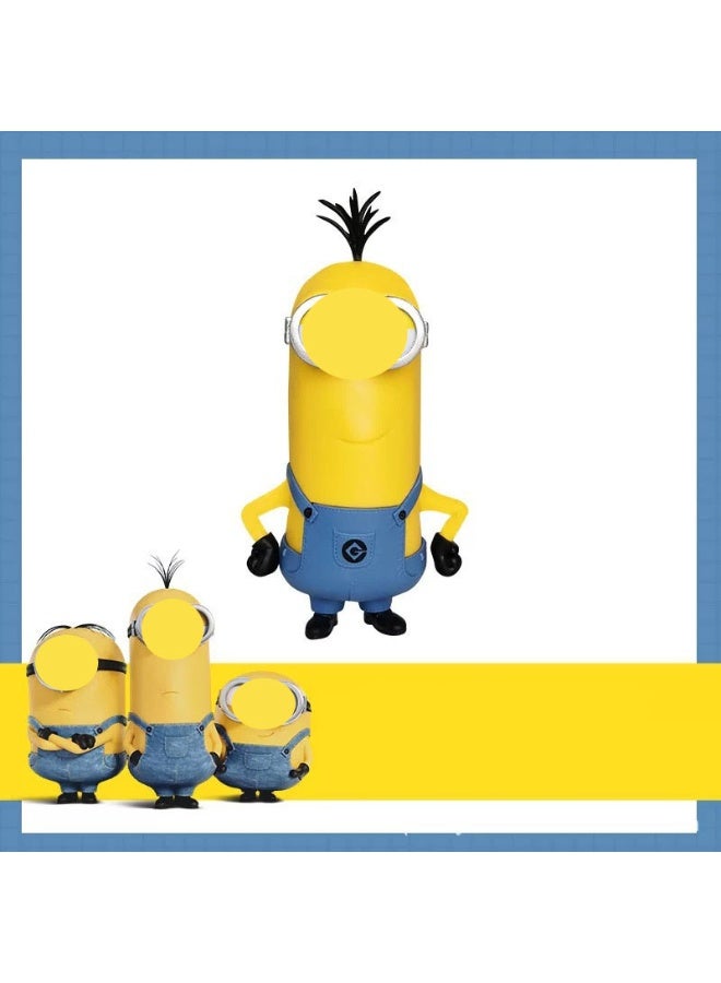 3 - Piece Set of Minions Bob, Kevin, and Stuart - Dolls, Figurines, and Hand - painted Models. Ideal Desktop Decoration, Children's Toy, and Indoor Ornament - Image 3