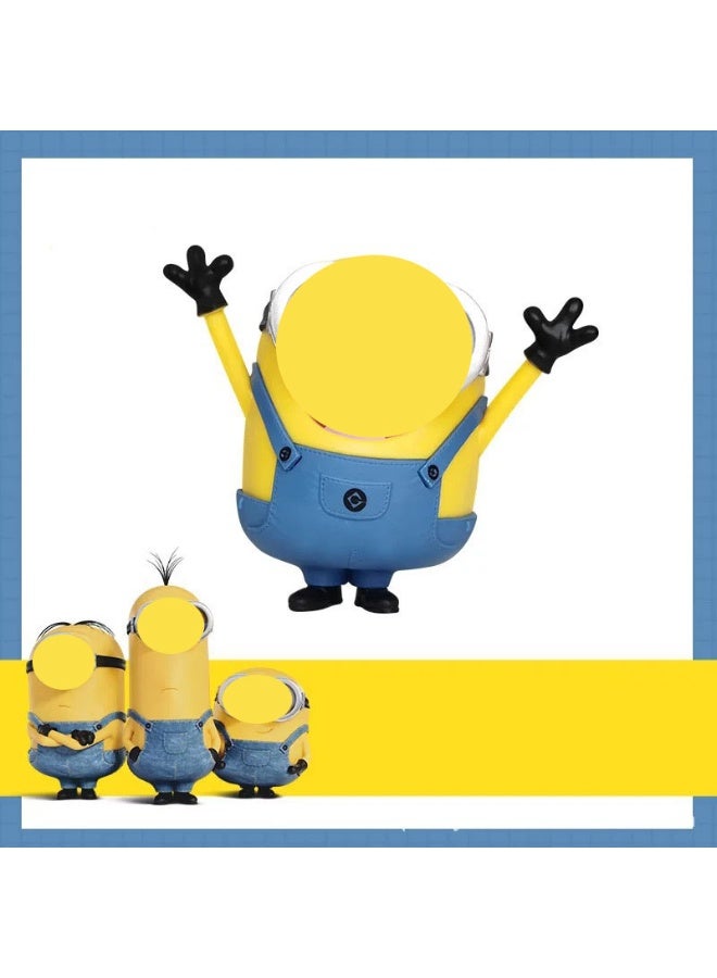 3 - Piece Set of Minions Bob, Kevin, and Stuart - Dolls, Figurines, and Hand - painted Models. Ideal Desktop Decoration, Children's Toy, and Indoor Ornament - Image 5