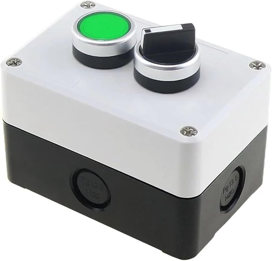 Generic Industrial Emergency Stop Switch Button Control Box Hand Held ...
