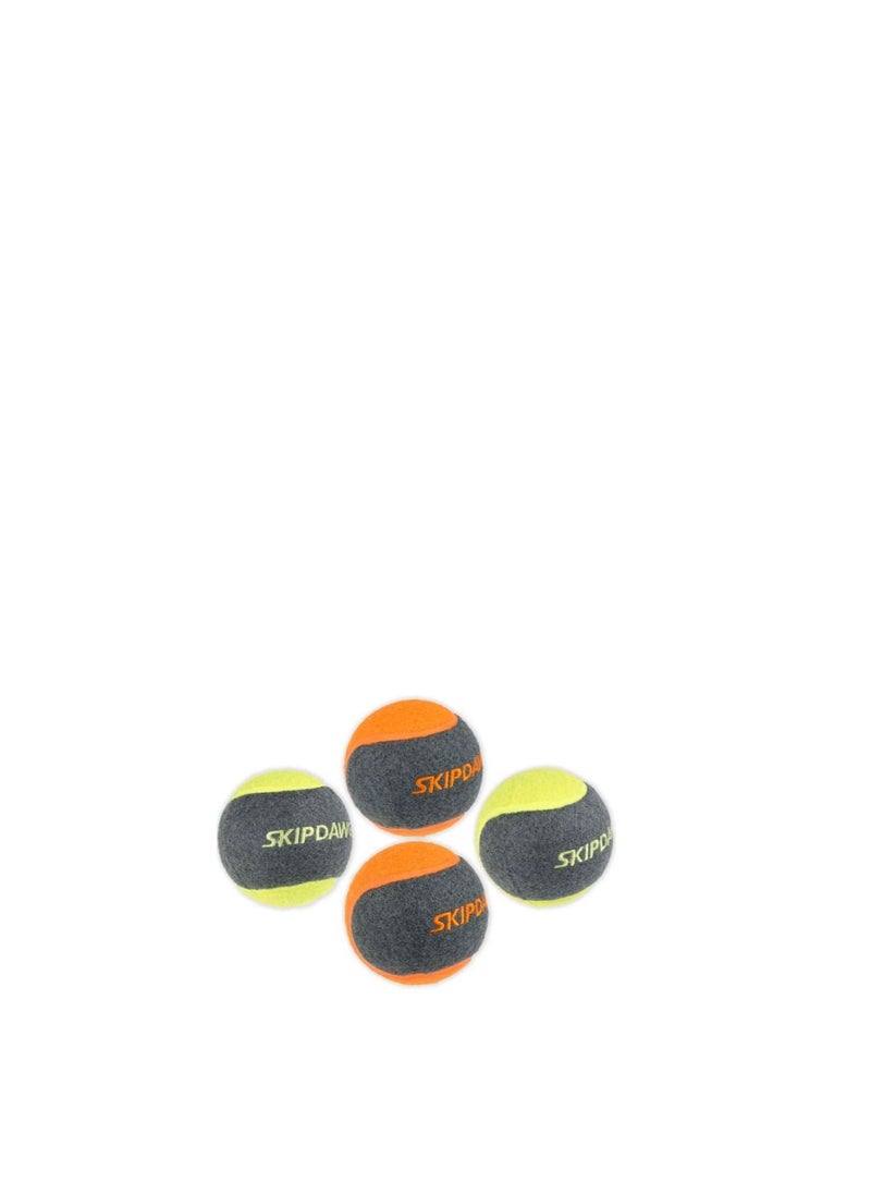 Skipdawg Skipdawg Squeaky Dog Tennis Balls (Pack of 4) 