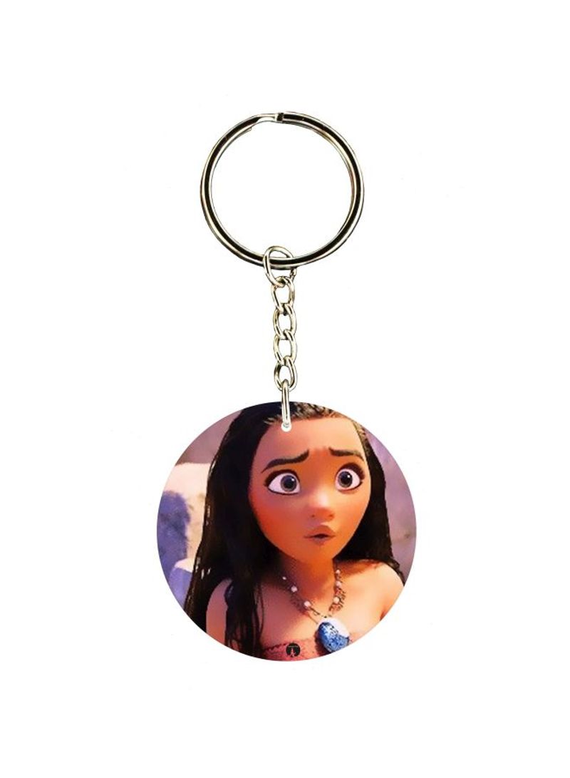 Moana Printed Keychain
