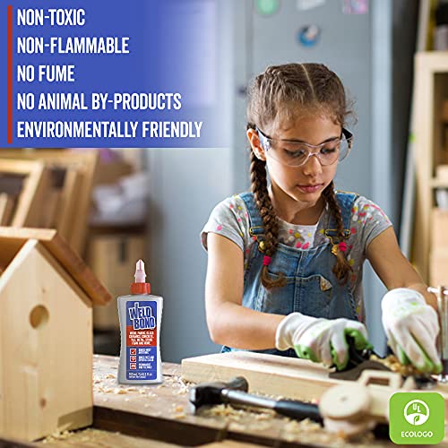Weldbond Glue - Bonds Most Anything! 3L /101 oz Non-Toxic Adhesive Glue For Wood Tile Glass Craft Foam Fabric Stone Cement & Concrete & Any Other Porous Surfaces. No Fume Non-Flammable PVA Glue Gallon - Image 5