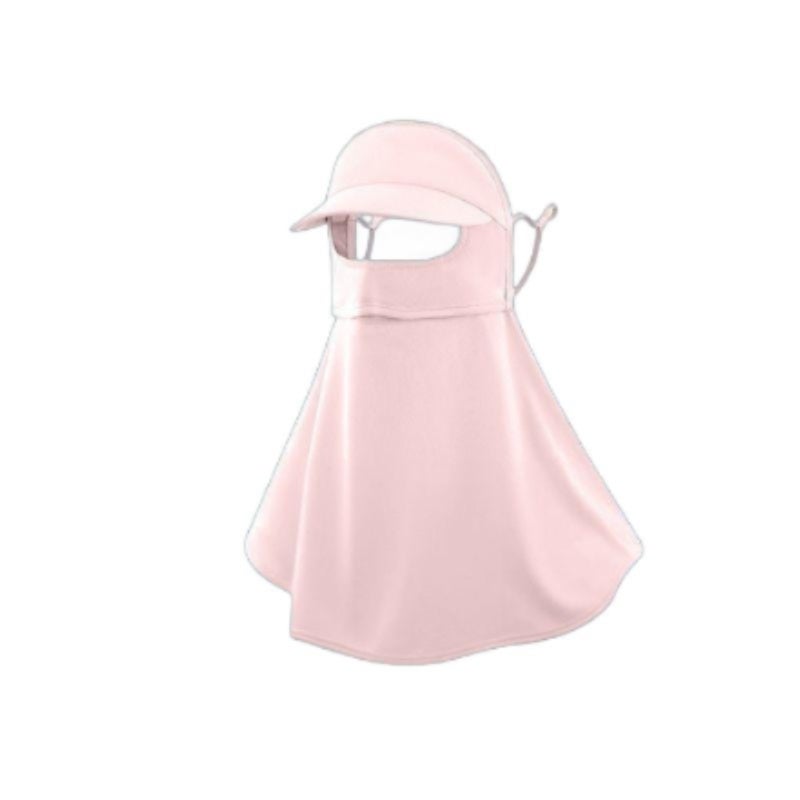 Face Mask: Breathable Ice Silk Fabric - Full Face UV Protection Sun Protection Mask for Outdoor Activities & Women Summer Use - Image 1