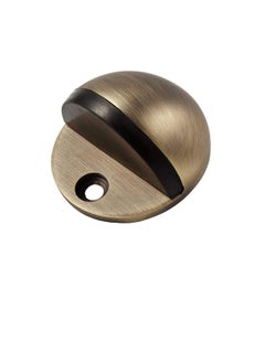 Generic Stainless Steel Half Moon Oval Floor Door Stop  - Image 1