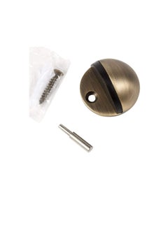 Generic Stainless Steel Half Moon Oval Floor Door Stop  - Image 3