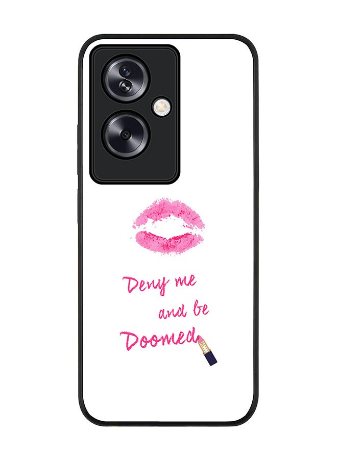 Stylizedd Rugged Black Edge Case for OnePlus Nord N30 SE, Slim fit Soft Case Flexible Rubber Edges Anti Drop TPU Gel Thin Cover - Raining Lipsticks  - Image 1
