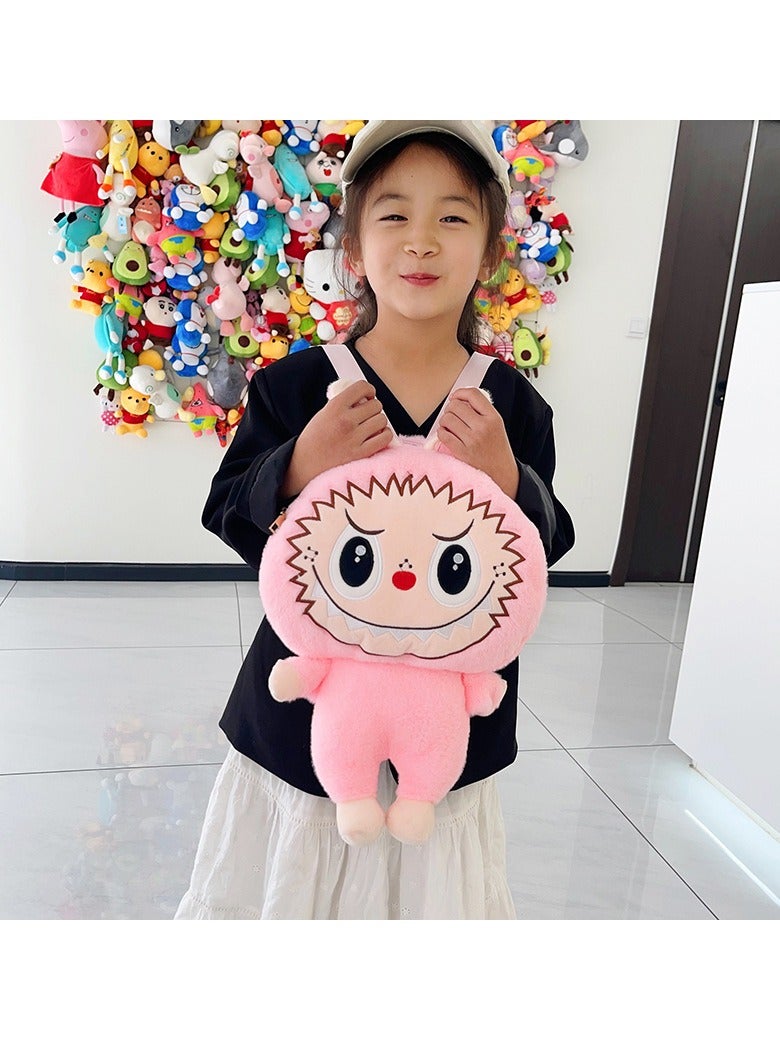 2025 spring new Japanese plush two-dimensional pain bag cute Labu cloth large food plush pain bag shoulder bag  - Image 2