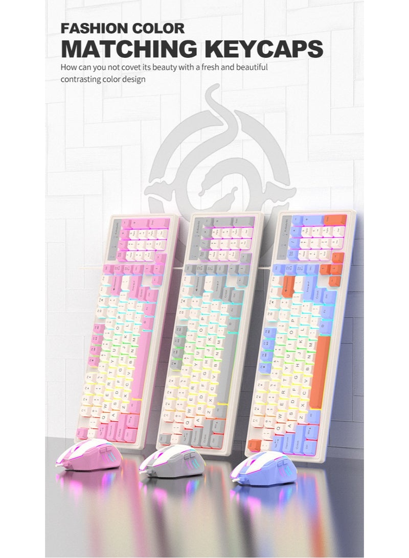 KUYING New Retro Mechanical Tactile Keyboard  - Image 2
