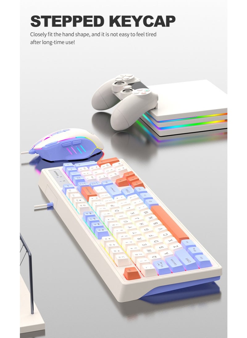 KUYING New Retro Mechanical Tactile Keyboard  - Image 3