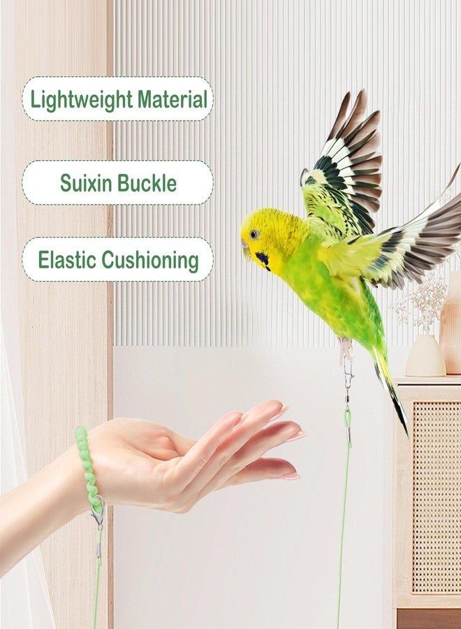 Homeaura Lightweight Bird Harness with Leash and 5Pcs Secure Leg Rings Lightweight Design | Secure Fit | Comfortable Wear | Easy to Use | Durable Material - Image 3