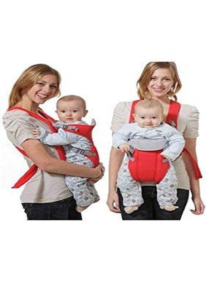 Styxon حقيبة حمل الأطفال ستيكسون / قابلة للتعديل، بدون استخدام اليدين، للأطفال من عمر 3 إلى 16 شهرًا / حزام أمان للأطفال / شريط أمان للأطفال / حقيبة حمل للأطفال / حقيبة حمل للأطفال على الظهر (متعددة الألوان) - حمل أمامي - Image 4