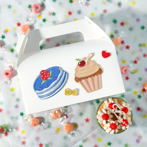 UnicoPak 30 Pack White Gable Treat Boxes Party Favor Boxes for Goodie Snacks Cookie Candy Toys Birthday Party Wedding Shower Holidays 6.5x3.5x4 Inches - Image 5