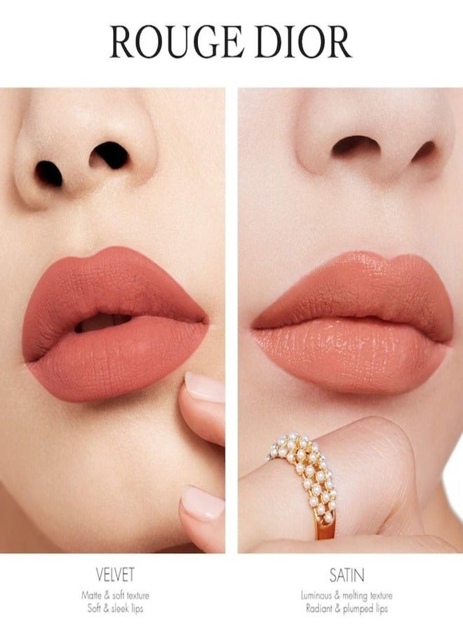 Dior Addict DIOR Rouge Dior Lipstick 772 Classic Rosewood – Velvet Matte Finish, Hydrating Long-Wear 3.5g  - Image 4