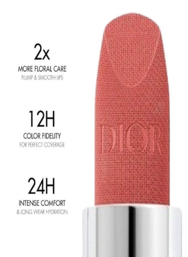 Dior Addict DIOR Rouge Dior Lipstick 772 Classic Rosewood – Velvet Matte Finish, Hydrating Long-Wear 3.5g  - Image 5