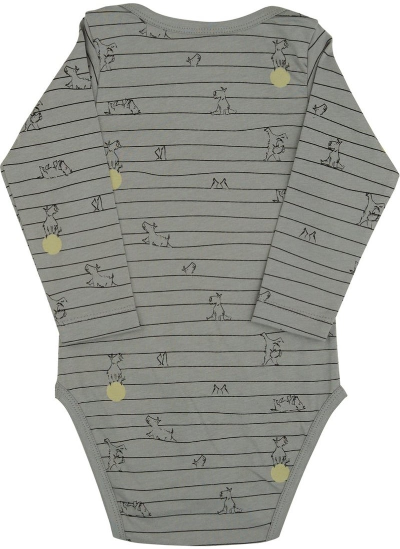 Jrmori Mr.j Printed Long Sleeve Bodysuit  - Image 2