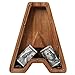 ladenk Piggy Bank for Kids Boys Girls Wooden Large Letter Piggy Bank Alphabet Money Bank with Initial A Coin Bank Fun Gifts for Birthday Christmas Festival Baby Shower - Image 4