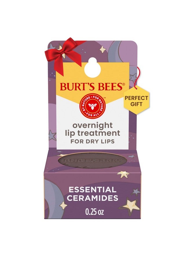 بيرتس بيز علاج مكثف للشفاه من بيرتس بيز، 0.25 أونصة - مرطب، مُجدد، يُقلل من الخطوط الدقيقة، فيتامين هـ، زيوت السيراميد، معتمد من ليبينج باني، عبوة مضغوطة - Image 1