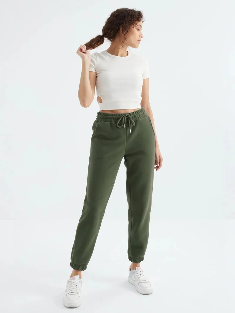 TOMMYLIFE TOMMY Women's Polyester Jogger Sweatpants