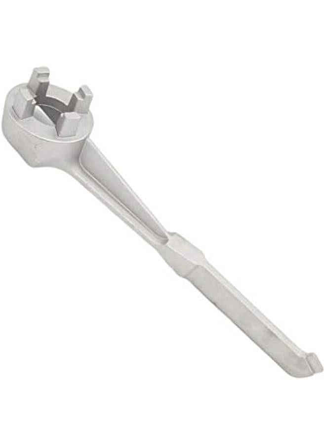 Drum Wrench Universal for Opening 10, 15, 20, 30 and 55 Gallon Barrels, Works with 2in and 3/4in Bungs  Barrel Opener  Gas Shut Off Tool  - Image 5