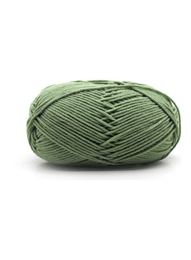 NIBEMINENT Crochet Knitting Wool Yarn Green - Image 1