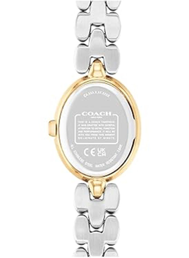 COACH ساعة كوتش دورية أنالوج نسائية فضية بيضاء - 14504419 - Image 4