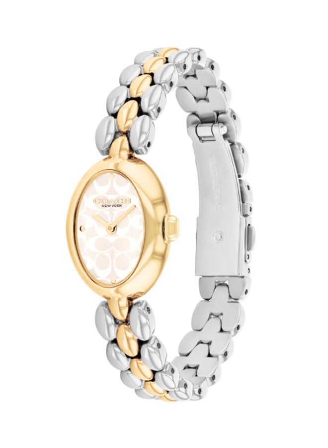 COACH ساعة كوتش دورية أنالوج نسائية فضية بيضاء - 14504419 - Image 1
