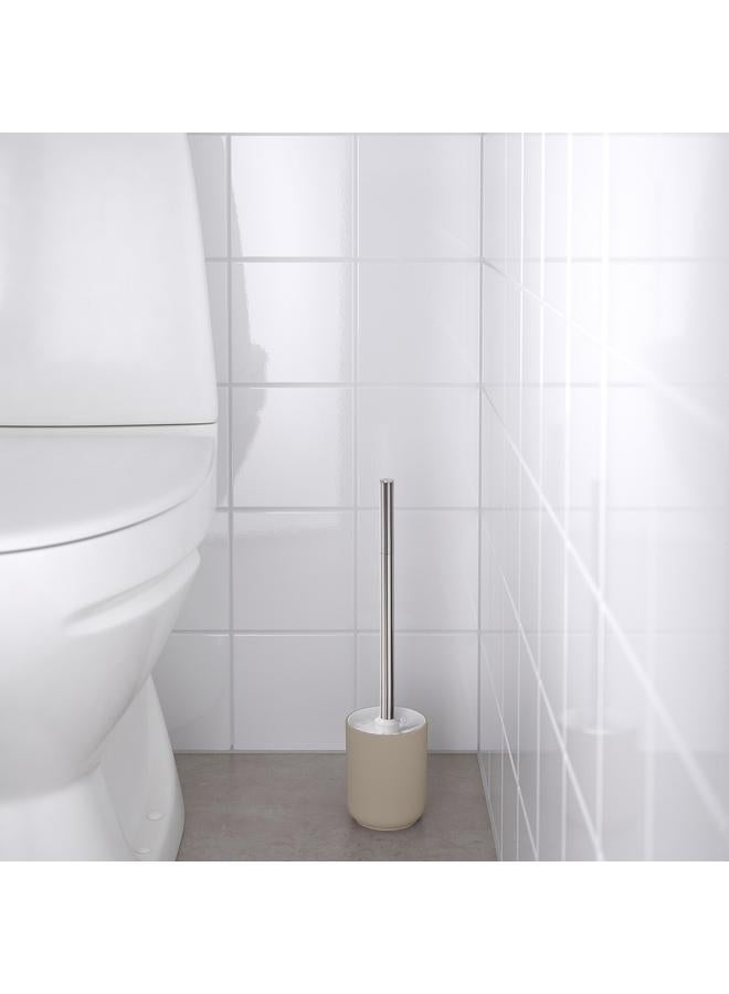 زبون فرشاة المرحاض، بيج - Image 3