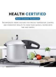 Kitchen King 3Liters Kitchen King Feast Pressure Cooker, 4 Point Safety System, Smart Cooking Technology, Promotes Healthy Cooking, PFOA Free, Energy Saving Meals for Professionals & Home Use, 3 Liters Silver  - Image 5
