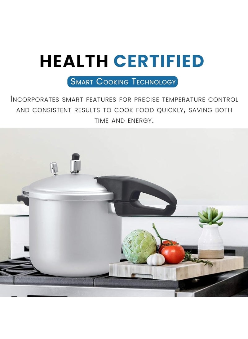 Kitchen King طباخ ضغط كيتشن كينغ فيست، نظام أمان 4 نقاط، تقنية الطهي الذكي، يعزز الطهي الصحي، خالي من PFOA، وجبات موفرة للطاقة للمحترفين والاستخدام المنزلي، 3 لترات - Image 5